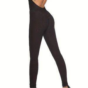 Black Halter Bodysuit Black Jumpsuit | Size Small